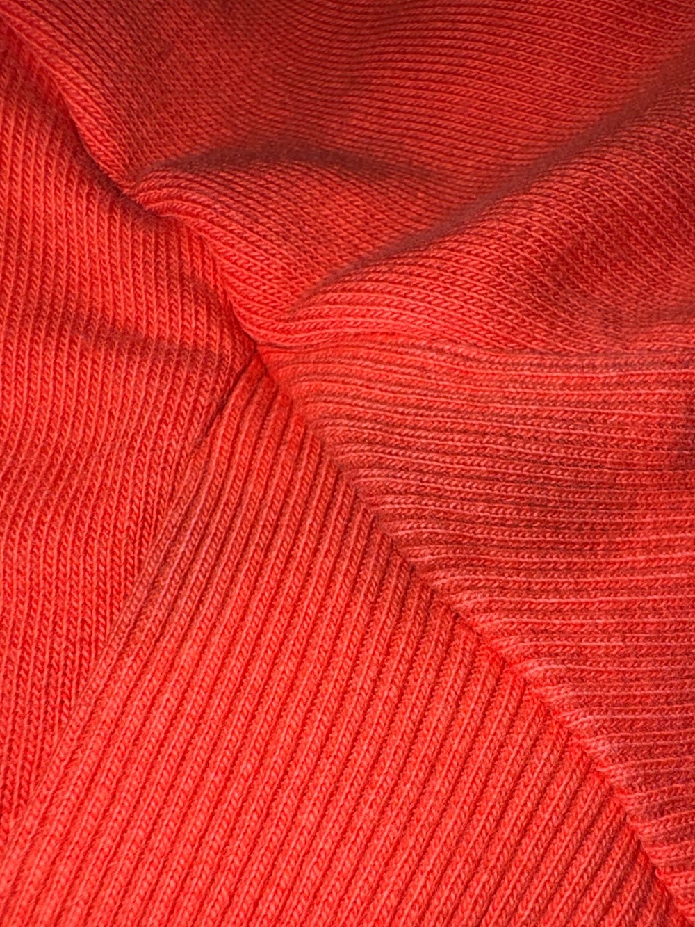 Gymshark Cropped Sweatshirt Small Red/Orange Long Sleeve Logo Athleisure - Picture 7 of 7